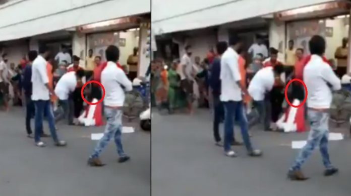 bjp-mla-publicly-thrashes-a-woman-in-gujrat-IndiNews